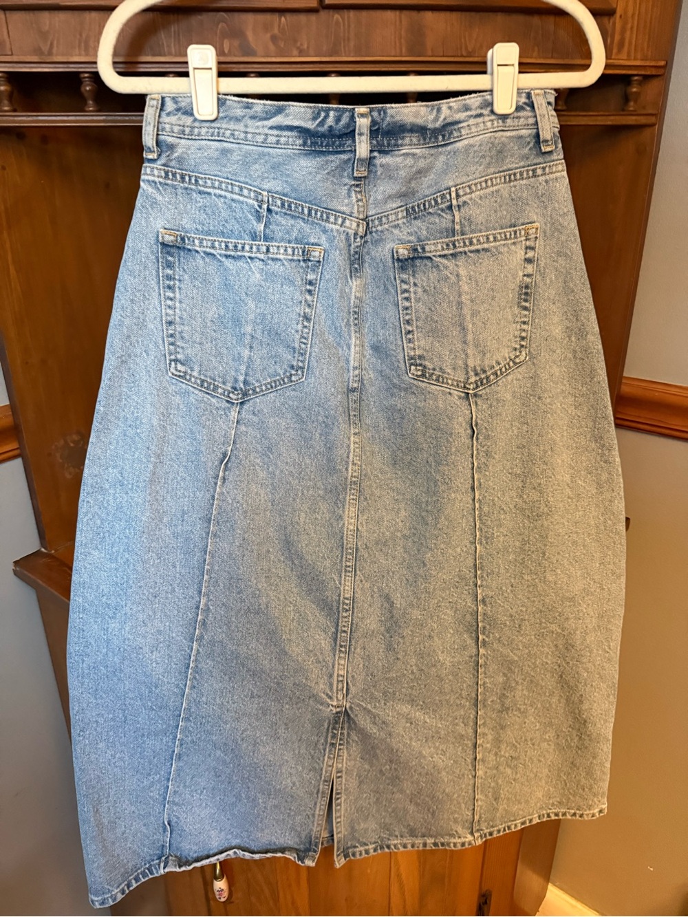 Anthropologie Pilcro Denim Skirt 8 - Picture 10 of 14
